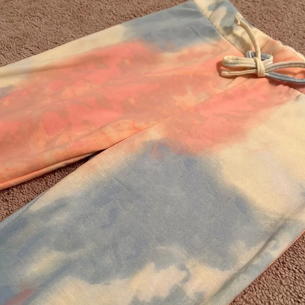 ☮️ Tie Dye Joggers M ☮️ - Picture 6 of 16